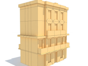 apartment house 203 3D 모델