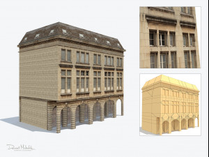 apartment house 204 3D Модель