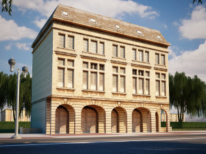 apartment house 204 3D 模型