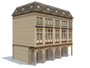 apartment house 204 3D 模型