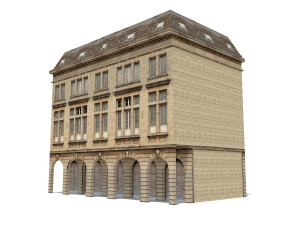 apartment house 204 3D 模型
