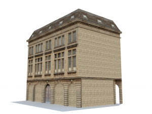 apartment house 204 3D 模型