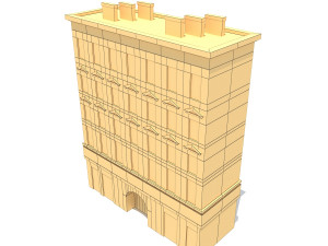 apartment house 205 3D Model