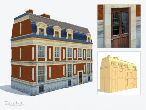 apartment house 206 3D Модель