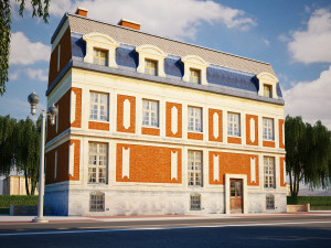 apartment house 206 Model 3D