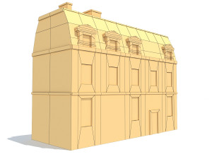 apartment house 206 Model 3D