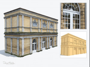 apartment house 208 3D-Modell