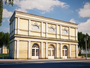apartment house 208 3D Модель
