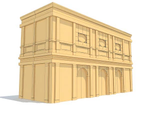 apartment house 208 3D Model