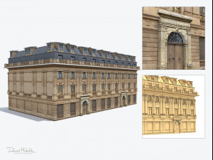 apartment house 210 Modelo 3D