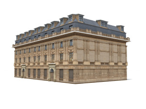 apartment house 210 3Dモデル