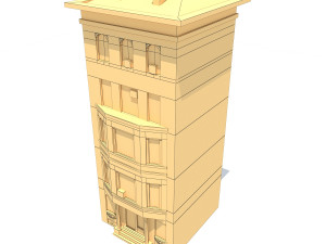 apartment house 211 3D Модель
