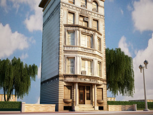 apartment house 211 3D Модель