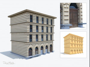 apartment house 213 3D 모델