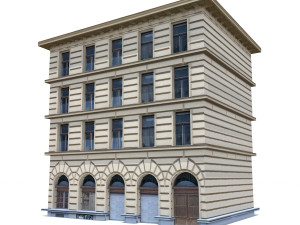 apartment house 213 Modello 3D