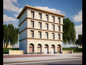 apartment house 213 Modello 3D