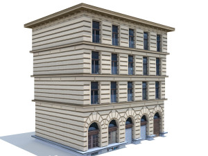 apartment house 213 Modello 3D