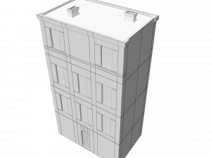 apartment house bundle pack 20in1 3D Model