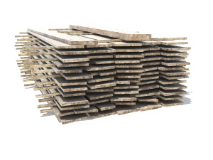 wood board stock low poly 3D Model