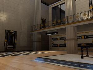 luxury shop interior modular Modelo 3D