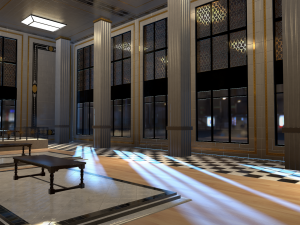luxury shop interior modular Modelo 3D