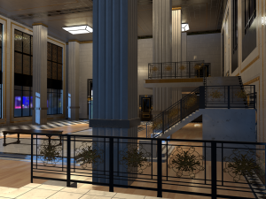 luxury shop interior modular Modelo 3D