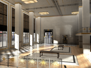 luxury shop interior modular Modelo 3D