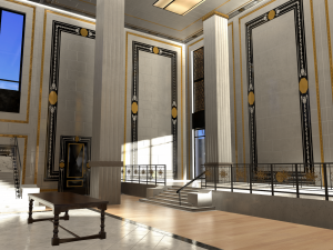 luxury shop interior modular Modelo 3D