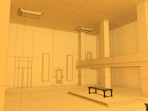 luxury shop interior modular Modelo 3D
