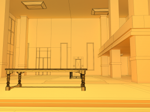 luxury shop interior modular Modelo 3D