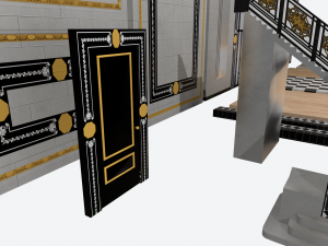 luxury shop interior modular Modelo 3D