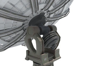 huge satellite dish 3D Model