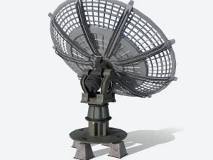 huge satellite dish 3D Model