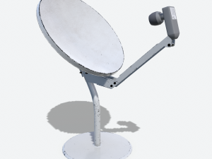 small satellite dish 3D 모델