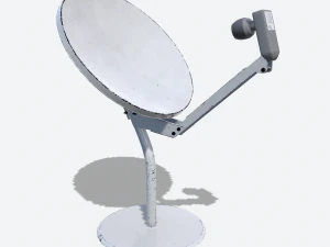 small satellite dish 3D Model