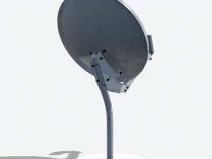 small satellite dish 3D Model