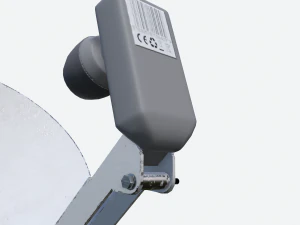 small satellite dish 3D Model