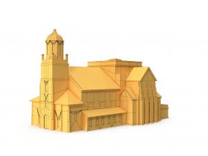 church building 169 3D Model