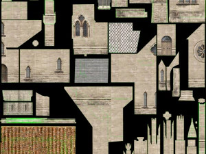 church building 169 3D Model