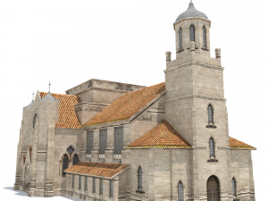 church building 169 3D 모델