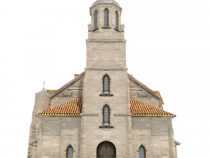 church building 169 3D 모델