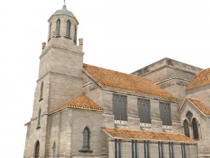 church building 169 3D 모델