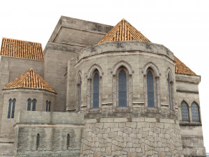 church building 169 3D 모델