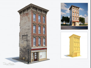 apartment house 136 3D Model