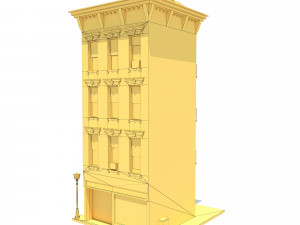 apartment house 136 3Dモデル