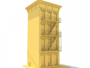 apartment house 136 3Dモデル