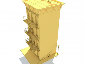 apartment house 136 3Dモデル