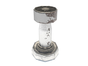aluminium rooftop elements pack Model 3D