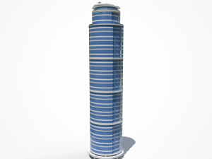 high rise city building bundle 3D Model