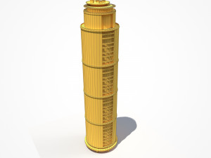 high rise city building bundle 3D Model